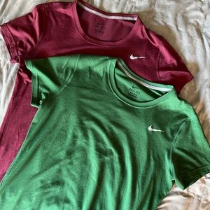 Set of TWO Nike Dri Fit Women’s T-Shirts